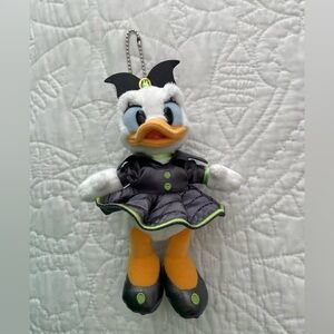 Plush Halloween Daisy Duck Bag Charm from Tokyo Disney